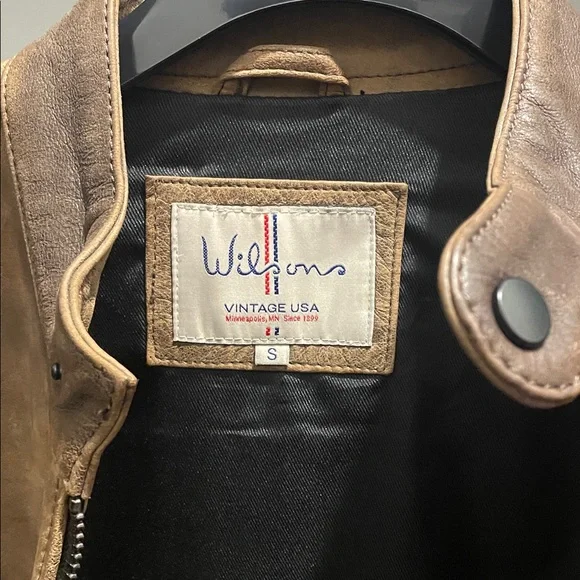 Wilsons Leather Aiden Color Blocked Racer Jacket - Picture 2 of 13